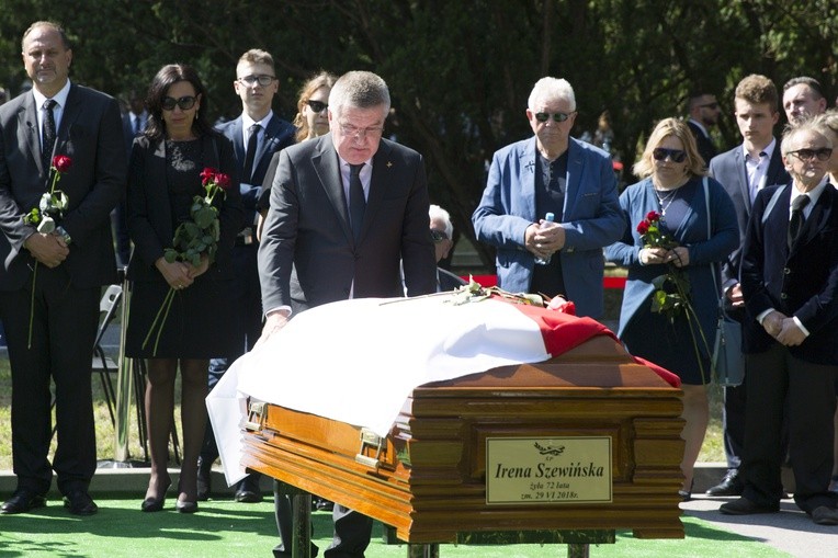 Bieg ukończyła. Pogrzeb Ireny Szewińskiej