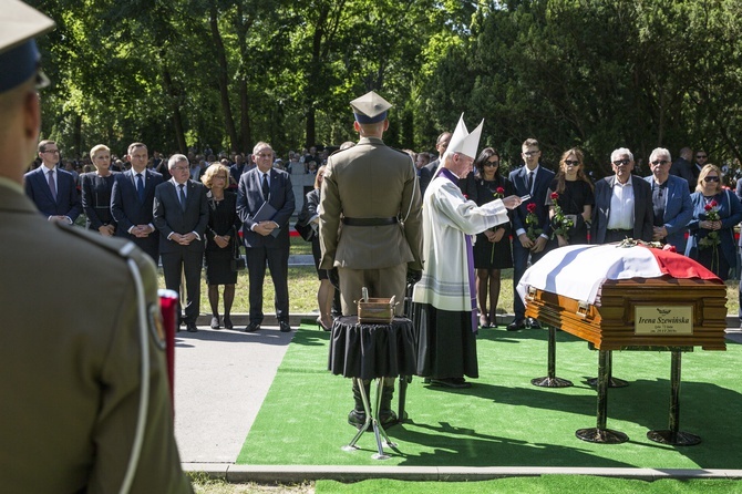 Bieg ukończyła. Pogrzeb Ireny Szewińskiej