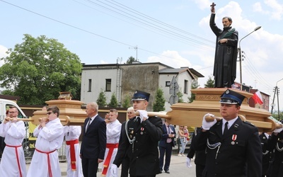 80. rocznica powitania relikwii św. Andrzeja Boboli w Czechowicach-Dziedzicach - dzień patrona miasta