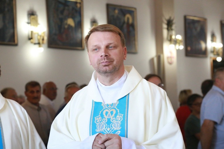 Przybysławice - tablica ks. Michała Dziedzica