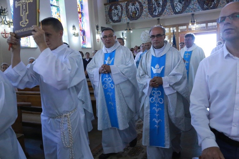 Przybysławice - tablica ks. Michała Dziedzica