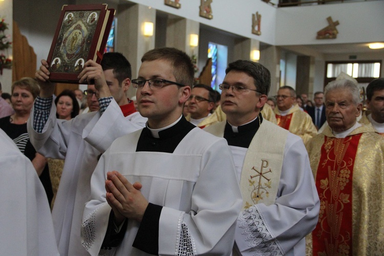 Uroczystość w Łękach Górnych