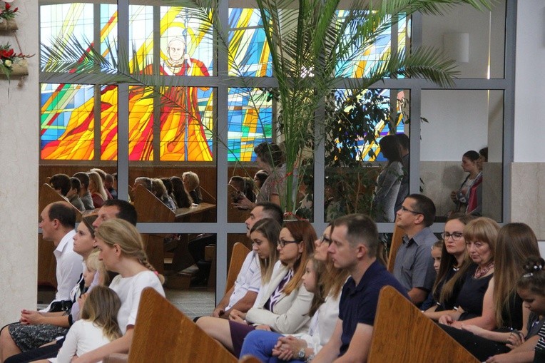 Uroczystość w Łękach Górnych