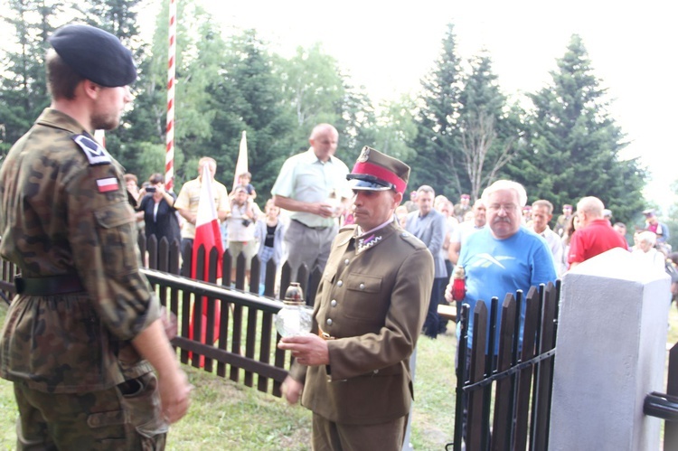 Uroczystości patriotyczne na Korabie