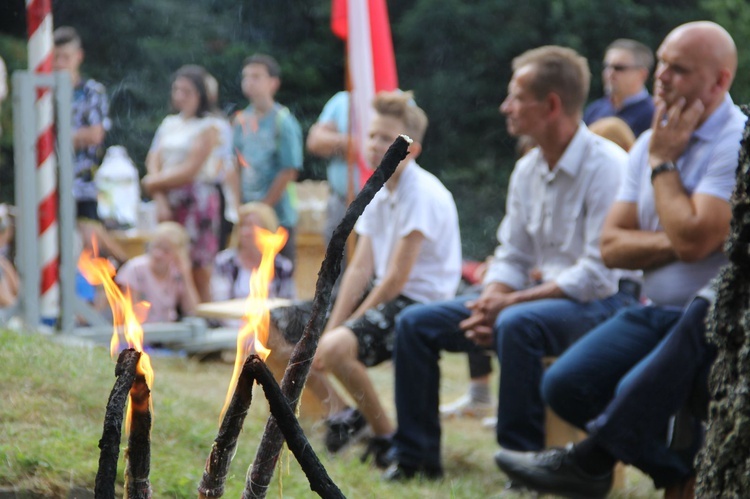 Uroczystości patriotyczne na Korabie