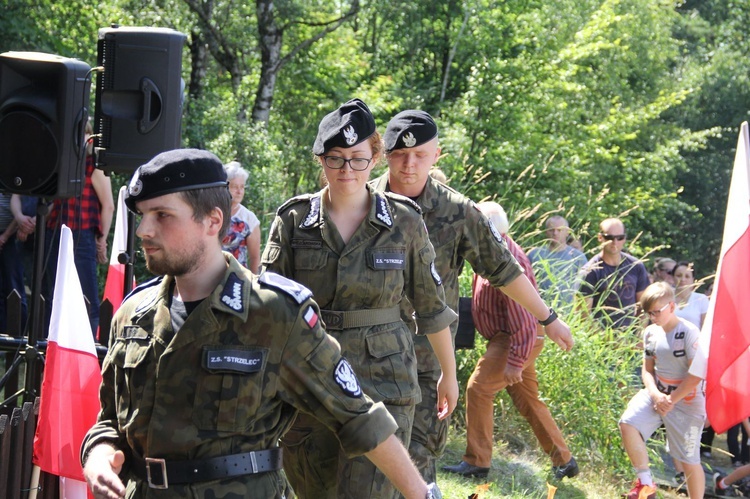 Uroczystości patriotyczne na Korabie