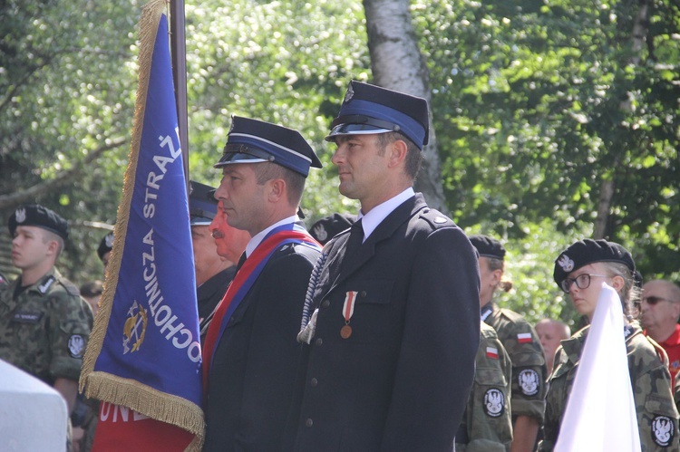 Uroczystości patriotyczne na Korabie