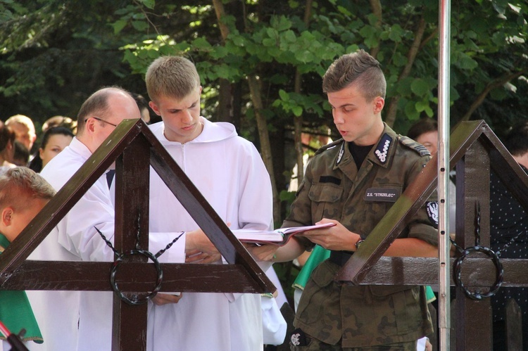 Uroczystości patriotyczne na Korabie