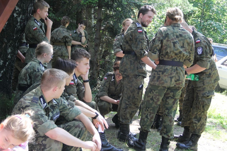 Uroczystości patriotyczne na Korabie