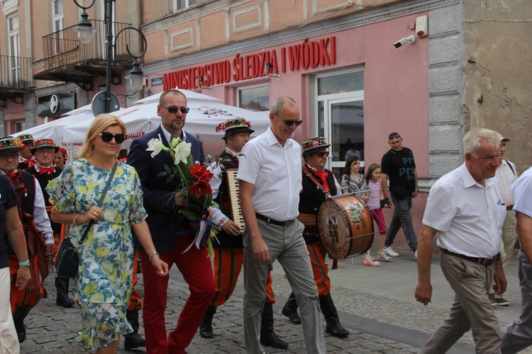 Odsłonięcie pomnika Jana Kozietulskiego w Skierniewicach