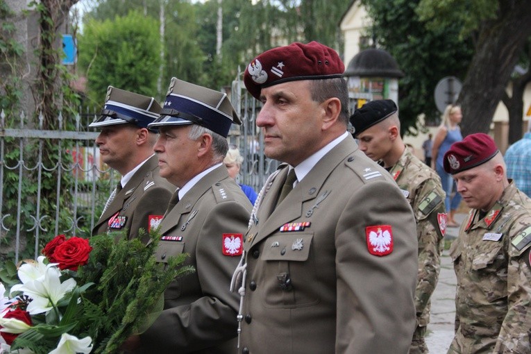 Odsłonięcie pomnika Jana Kozietulskiego w Skierniewicach