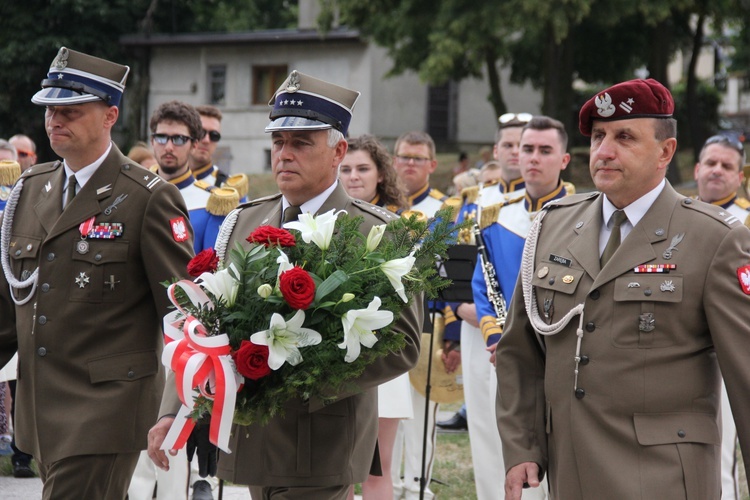 Odsłonięcie pomnika Jana Kozietulskiego w Skierniewicach