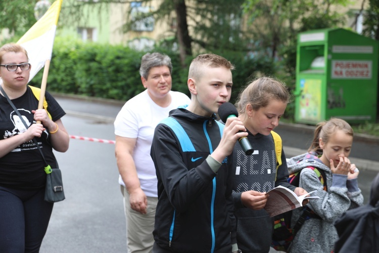 Pielgrzymka "Ogień Lolek" z Bielska-Białej na Matyskę - 2018