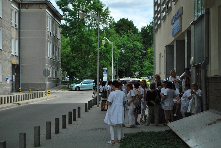 Strajk pielęgniarek lubelskiego szpitala