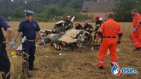 Katastrofa śmigłowca pod Opolem