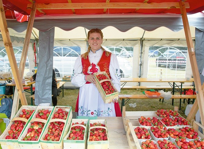 Kaszëbskô malëna – nigdzie tak się nie udają truskawki jak na Kaszubach. Truskawka kaszubska jest bardziej aromatyczna i słodsza niż owoce innych odmian i z innych regionów.