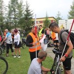 AK rowerami na Jasną Górę