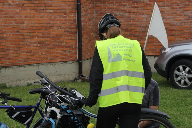 AK rowerami na Jasną Górę