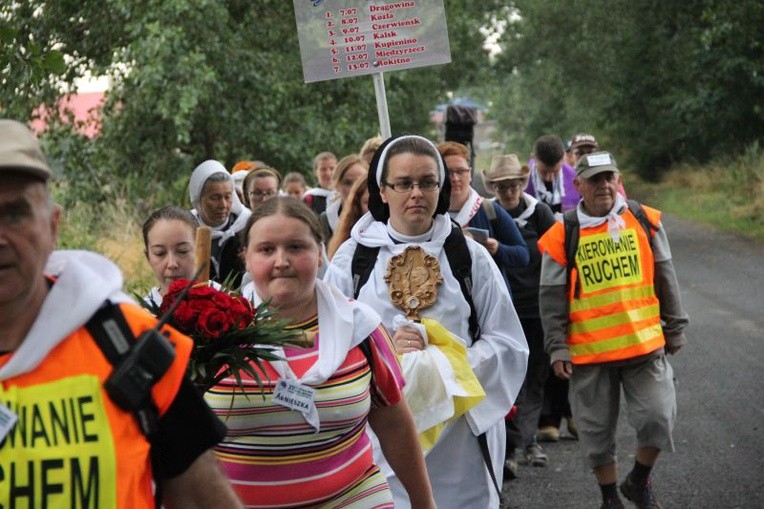 Na pielgrzymce nawet papież