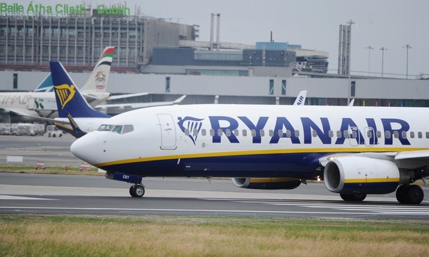 Awaryjne lądowanie samolotu Ryanair