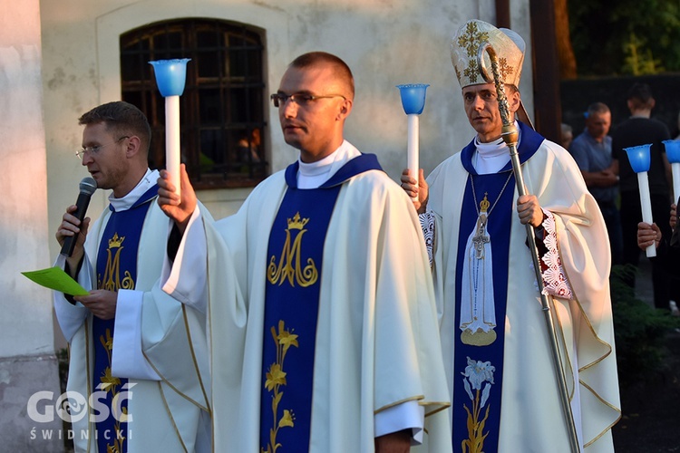 Poświęcenie nowej korony dla Matki Bożej w Grodziszczu