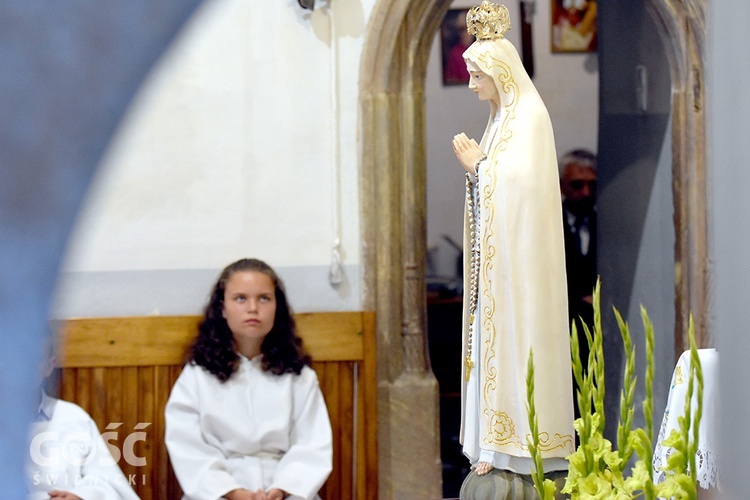 Poświęcenie nowej korony dla Matki Bożej w Grodziszczu