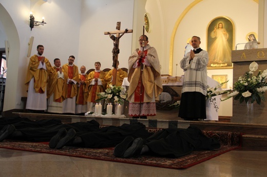 Śluby wieczyste u s. Faustyny