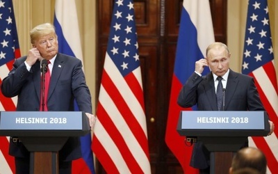 Prezydenci Trump i Putin