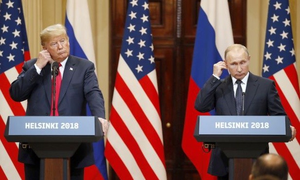 Prezydenci Trump i Putin