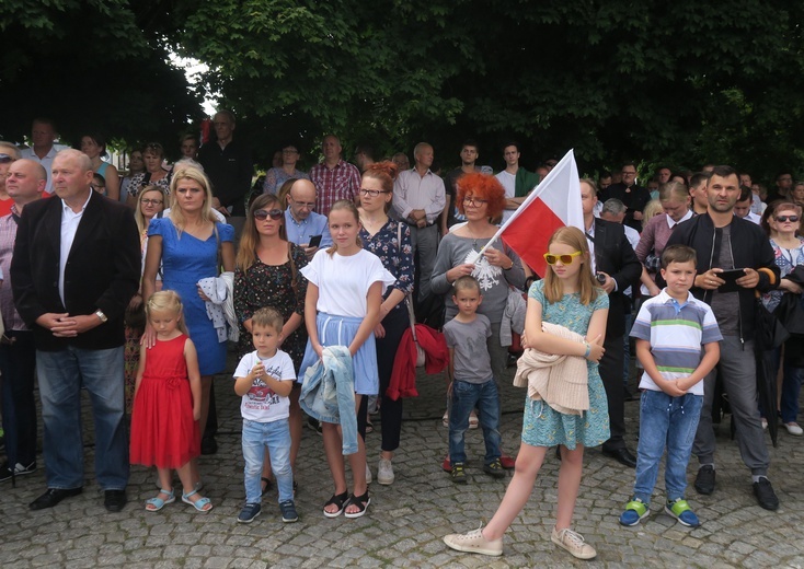 Przysięga terytorialsów w Płocku