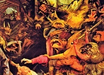 Mathias Grünewald, „Kuszenie świętego Antoniego”.