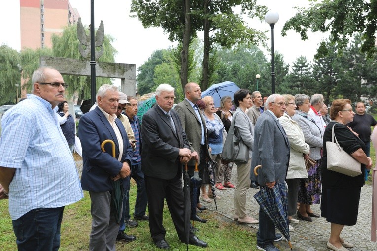 Odsłonięcie w Bielsku-Białej pomnika ofiar ludobójstwa z Wołynia
