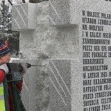 Odsłonięcie w Bielsku-Białej pomnika ofiar ludobójstwa z Wołynia