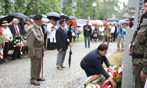 Nie zabrakło przedstawicieli środowisk kombatanckich