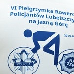 Pielgrzymka Rowerowa Policjantów Lubelszczyzny na Jasną Górę