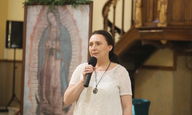 Dorota Popowska mówiła o początkach apostolatu na terenie Polski