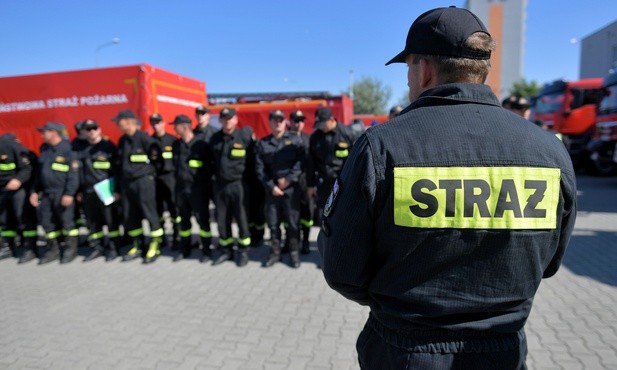 Polscy strażacy witani w Szwecji
