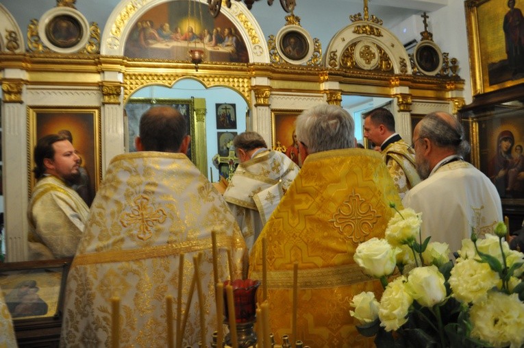 Abp Sawa w płockiej cerkwi