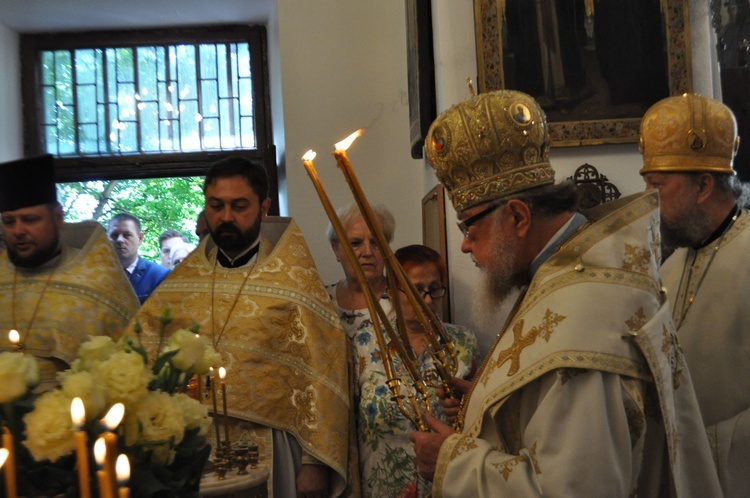 Abp Sawa w płockiej cerkwi