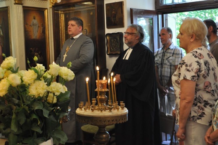 Abp Sawa w płockiej cerkwi