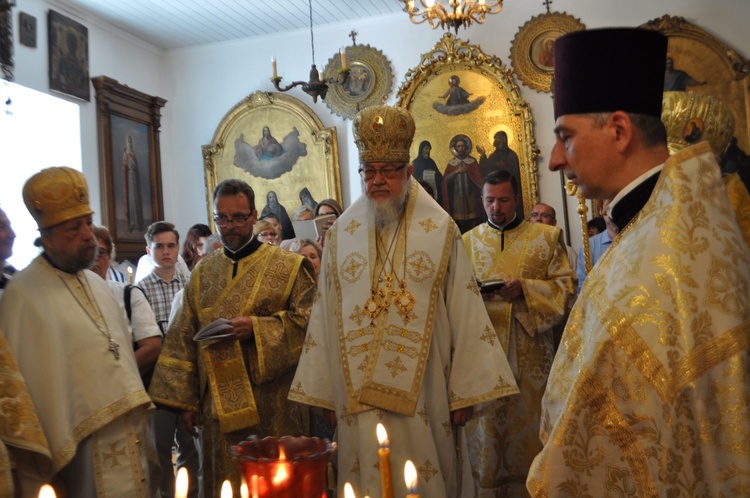 Abp Sawa w płockiej cerkwi