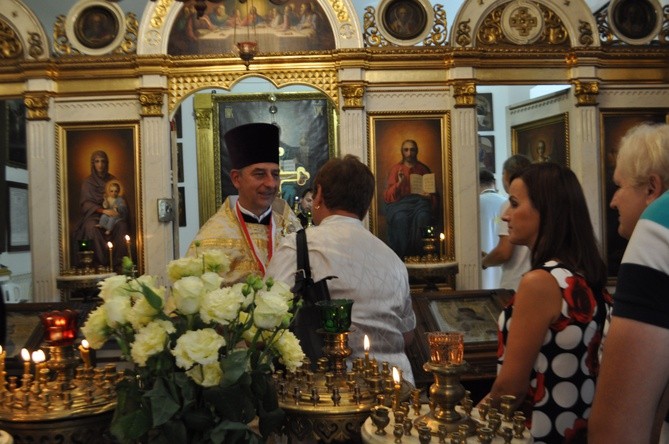 Abp Sawa w płockiej cerkwi