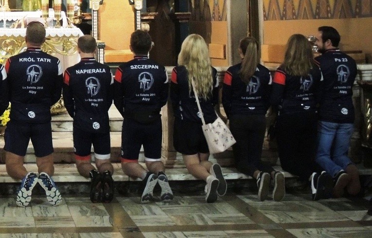 8. Wyprawa "Rozkręć Wiarę": Żywiec-La Salette-Rzym