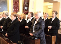 Wdowy konsekrowane naszej diecezji często można spotkać na modlitwie w sanktuarium Bożego Miłosierdzia.