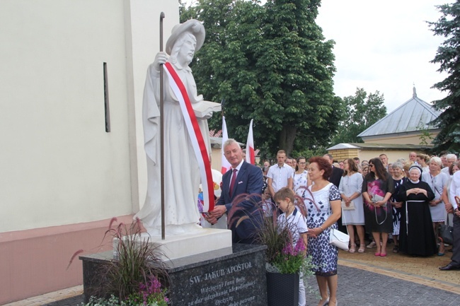 Pomnik św. Jakuba w Skaryszewie