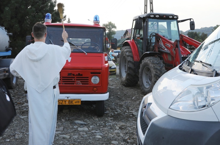 Błogsławieństwo aut i pojazdów rolniczych w Korbielowie - 2018