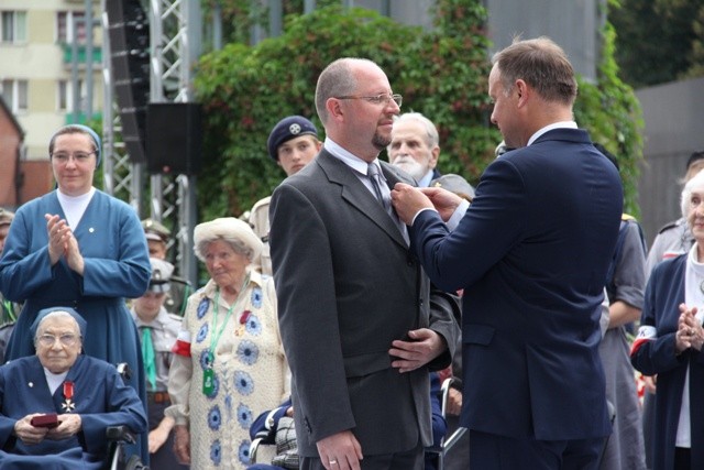 Prezydent odznaczył powstańców