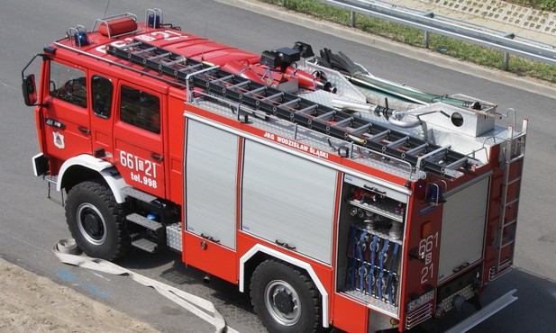 12 zastępów straży pożarnej w Suszcu