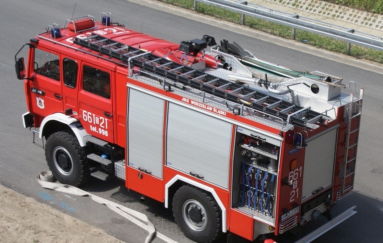 12 zastępów straży pożarnej w Suszcu