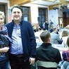 Danuta i Tomasz Pabianowie byli zachwyceni wykładami.